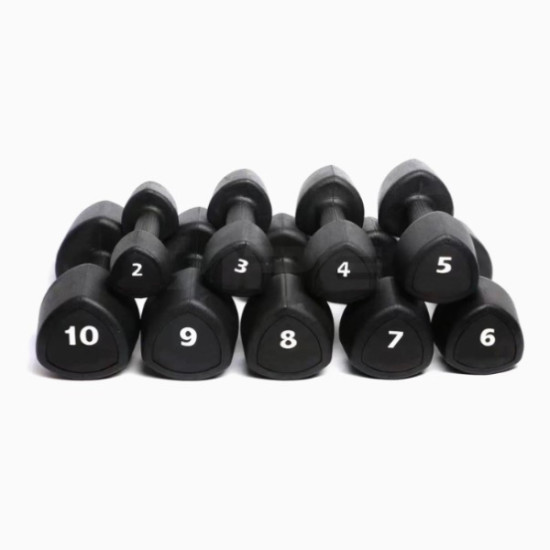 Купити Гантель  Generation Fitness FF51D6C-1-10kg з уретановим покриттям у Києві - фото №1